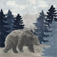 thumbnail image 2 of Great Art Now Blue Cliff Mountains scene I-Bear by Tara Reed, Canvas Wall Art, 24W x 24H, 2 of 2