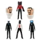 thumbnail image 1 of Cartoon Toilet Man VS Surveillance Man Figures Toy Ornaments Unique Design Simulation Miniature Models for Living Room, 1 of 4