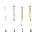 thumbnail image 4 of tredstone Bracelet Link Chain Fashion Jewelry Making Findings Bracelets Extension Chains Handmade Extender Earrings Anklet Gold Water Drop, 4 of 9