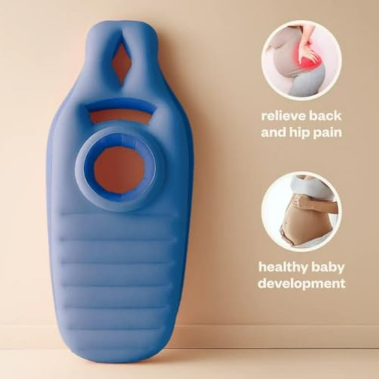 Tottlebee - Adjustable Body Support For Back, Belly, Hips & Legs, Machine Washable, Travel-Friendly (Blue) Pregnancy Pillow Tottlebee - Adjustable Body Support For Back, Belly, Hips & Legs, Machine Washable, Travel-Friendly (Blue) Pregnancy Pillow