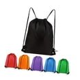 thumbnail image 4 of Mochila deportiva con cordón de 6 piezas, mochila informal portátil, mochila con cordón para viajes de trabajo, senderismo, camping, fitness, 4 of 8