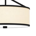 thumbnail image 5 of Quoizel Laborde 3-Light Ceiling Light in Matte Black, 5 of 7