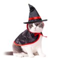 thumbnail image 1 of 2PCS Halloween Pet Costume Set Creative Lovely Pet Cloak Cat Cape with Hat, 1 of 10