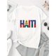 thumbnail image 3 of Creative English Flag Pattern Printed Women'S Fashion Trendy Round Neck Short Sleeve, Simple Casual Sports T-Shirt, Comfortable Summer Top for Women During Holidays., 3 of 8