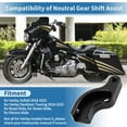 thumbnail image 2 of Neutral Gear Shift Assist for Harley Davidson Touring 2018-2025 for Harley Softail 2018+ Motorcycle Neutral Shift Assistant Auxiliary Bracket 20% Shifting Easier Black CNC, 2 of 7