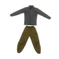 thumbnail image 4 of Figura de acción a escala 1/6, ropa, trajes, camisa , pantalones, tela, accesorios de vestuario para muñecas de moda, para figuras masculinas, 4 of 8