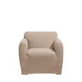 thumbnail image 2 of SureFit Stretch Morgan 1 Piece Chair Slipcover in Khaki, 2 of 2