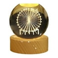 thumbnail image 1 of Decodeary Impact-resistant Ferris Wheel Night Light With High-end Texture Unique Gift For House Warming Office, 1 of 6