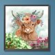 thumbnail image 1 of Cuadros Decorativos 5D bricolaje ronda completa taladro diamante pintura Cattlel Kit decoración del hogar (V4089) Wdftyju embutido en tela, 1 of 9