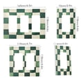thumbnail image 2 of Yayeee Rocker Switch Wall Plate 1-Gang 4.6"x2.9" Home Decorative Outlet Cover, Green and White Plaid Pattern, 2 of 6