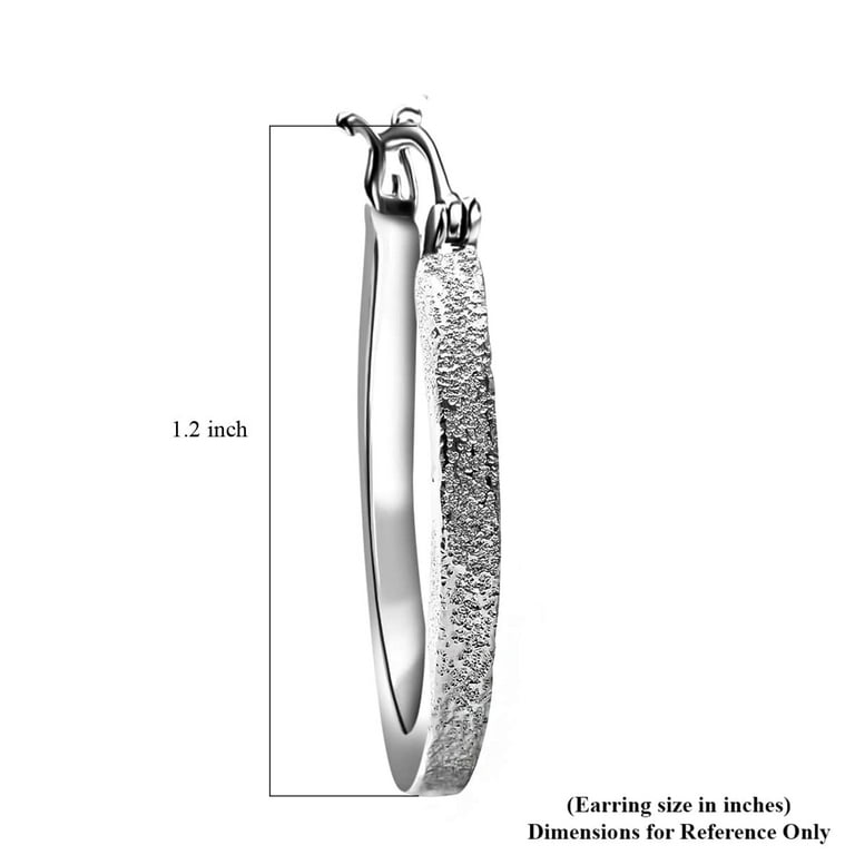 Dropship Simple Circle Paper Clip Heart 925 Sterling Silver DIY Settings Earring  Back to Sell Online at a Lower Price