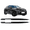 Gloss Black, variant on Ikon Motorsports Side Skirts Compatible With 2020-2025 BMW G06 X6 M Sport IKON Style Carbon Fiber Print Rocker Panel Extensions PP 2PCS