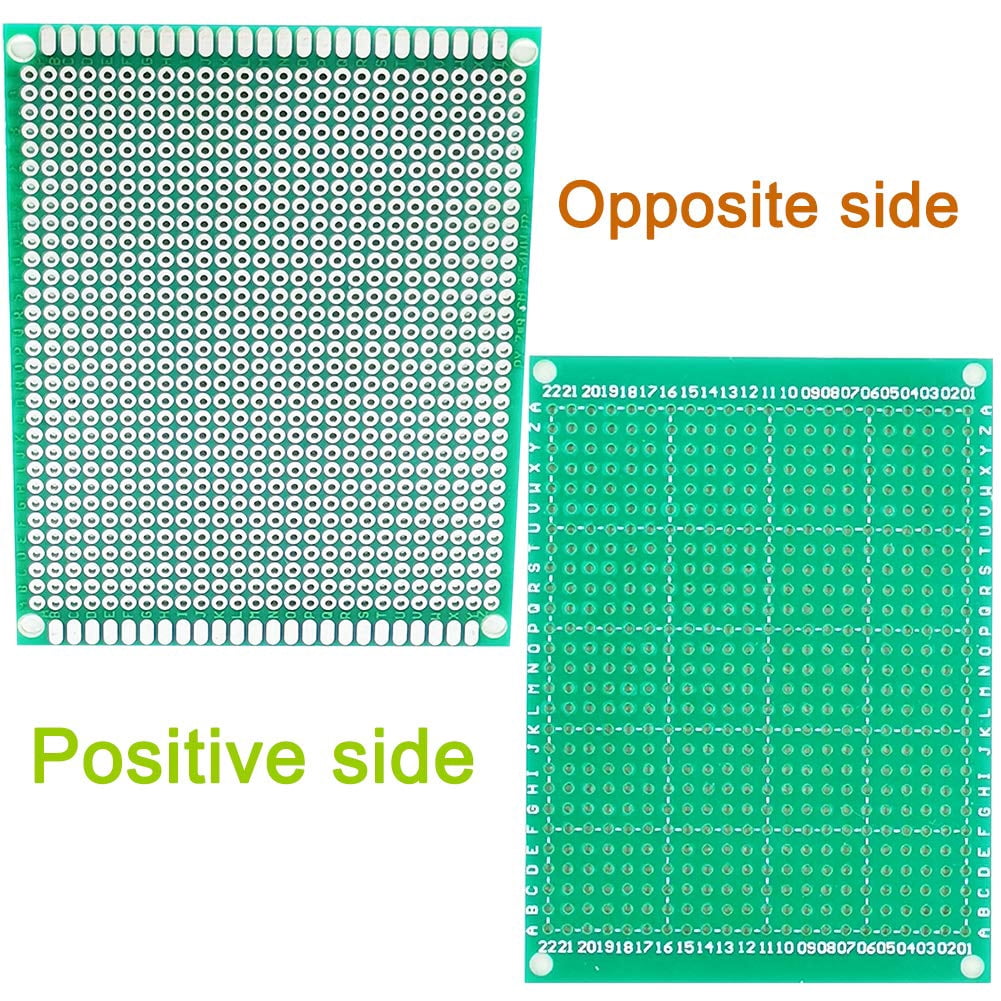 Large board, 710 centimeters 812 centimeters prototype printed circuit board soldering and electronic breadboard kits (10 pieces)