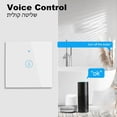 thumbnail image 3 of 40A Tuya Smart Wifi Calentador de Agua Caldera Interruptor Táctil Aire Acondicionado Temporizador de Luz Aplicación de Pared UE para Home Negro, 3 of 5