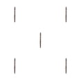 thumbnail image 2 of Riwesomey Tile Drilling Bit Triangular Glass Ceramic Replaceable Accessories Household Woodworking Portable Stone Hand Power Tools Ceramic 5 mm 5piezas Riwesomey CBP184304, 2 of 4