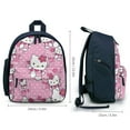 thumbnail image 5 of Hello Kitty Backpack Bookbag Casual Daypack Travel Backpacks for Work Hiking Camping, 5 of 6