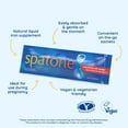 thumbnail image 2 of Spatone Natural Liquid Iron Supplement for Women, Men & Kids Ages 4+, Ideal During Pregnancy, Easily Absorbed & Gentle, Vegan, Vegetarian, Original Flavor, 28-Day, 5mg of Iron Per 20mL Sachet, 2 of 5