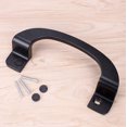 thumbnail image 1 of 2pcs Black Aluminum Alloy Sliding Door Handle for Balcony, Bathroom, Kitchen, 1 of 2