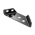 thumbnail image 1 of Código de ángulo de soporte de esquina triangular, conector de fijación de ángulo de fácil instalación, soporte de esquina para gabinetes, armario de Negro, 1 of 9