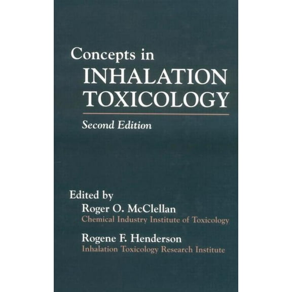 Concepts In Inhalation Toxicology, (Hardcover)