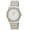 Two Tone, variant on Bob Mackie Women's 40mm Silver DIamond Accent Couturier Link Watch Carat Size 1/10
