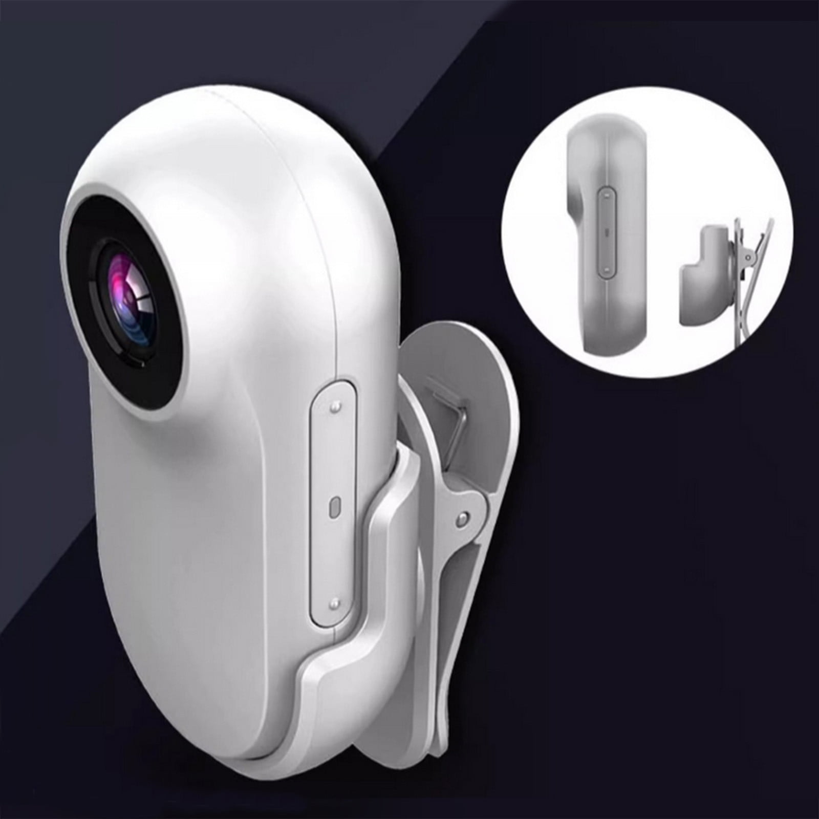 Mini Body Camera with Audio & Video Recording, Portable Wearable Action Camera, Hands-Free POV Recorder for Vlogging, Travel, Pets, Cycling, and Motorcycle Adventures