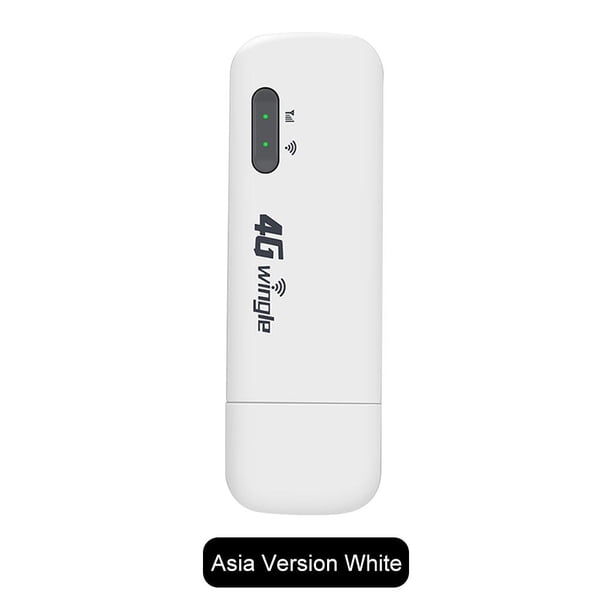 4G WiFi Dongle 150Mbps Router Mobile Hotspot (UF910-U5 Asia Version) Blanco