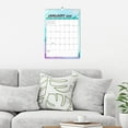 thumbnail image 3 of Calendar for Wall, Jan 2026- June 2027 , Blocks and Julian Dates, 12" x 17", 18 Month, 3 of 8