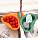 thumbnail image 5 of 4Pcs Sink Strainer Basket Food Strainers, Triangle Drain Rack Sink Storage Holder Plastic Hanging Sink Filter, 5 of 5