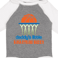 thumbnail image 4 of Inktastic Daddys Little Basketball Buddy Boys Long Sleeve Baby Bodysuit, 4 of 5