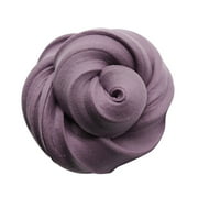 Angle View: 2 PACKS DIY 3D Fluffy Foam Clay Slime DIY Soft Cotton Clay Antistress Kids Toys purple