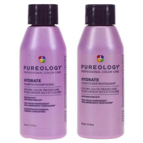 Pureology Hydrate Shampoo 1.7 oz & Conditioner 1.7 oz Combo Pack