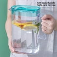 thumbnail image 3 of sruoe Cold Water Kettle, Juice Pitcher with Lid, Gallon Pitcher, Clear Water Pitchers, Lemonade Pitcher with Spout, High Capacity Cold Water Pot, Water Filter Pitcher, Juice Jug, Plastic, 3 of 7