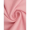 thumbnail image 5 of INSPIRE CHIC Women's Maternity Top Short Sleeve Crewneck Wrinkle Design Blouse Waist Tiered Maternity T-Shirt Pink Large, 5 of 6