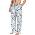 thumbnail image 2 of Xecao Dock Rudder Men's Straight Lounge Pajama Pants: The Ultimate in Comfortable Sleepwear, 2 of 9