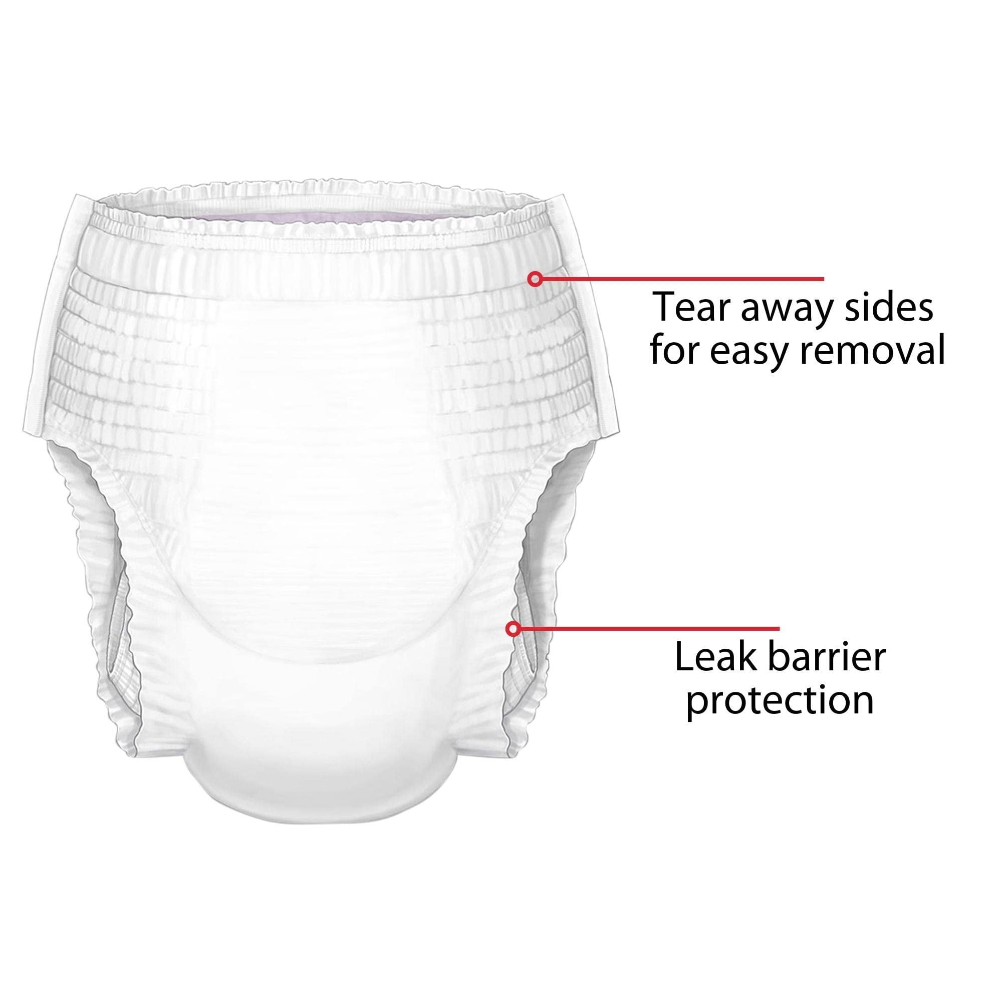 Cardinal Health Pull-On Underwear for Boys and Girls - Disposable Youth Training Pants with Tear Away Seams - Overnight Protection, Medium, 38-65 lbs, 17 Count, 1 Pack