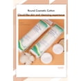 thumbnail image 2 of 100PCS /Bag Plain Mesh Round Double Sided Double Effect Disposable Cotton Pads Makeup Remover Pads, 2 of 12
