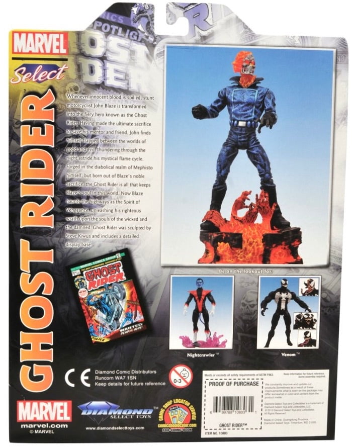 ゴーストライダー　marvel select Amazon.com: Marvel Select Ghost Rider Action Figure
