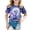 1-Blue434, variant on WOYY Infant Girls Short Sleeve Graphic T Shirt Round Neck Tee Top for Kids, Sizes 18-24 Months