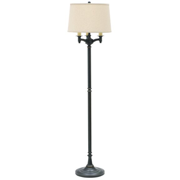 House of Troy Lancaster 62.75" Oil Rubbed Bronze Six Way Floor Lamps