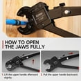 thumbnail image 4 of Kit de herramientas de crimpado PEX con cabezal angular iCrimp para 10-25 mm con acceso, 4 of 9