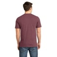 thumbnail image 2 of District Young Mens Very Important Tee-XS (Heathered Cardinal), 2 of 6