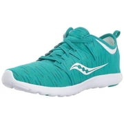 Saucony Women's Eros Sneaker, Teal/Multi-Color, 8 B US