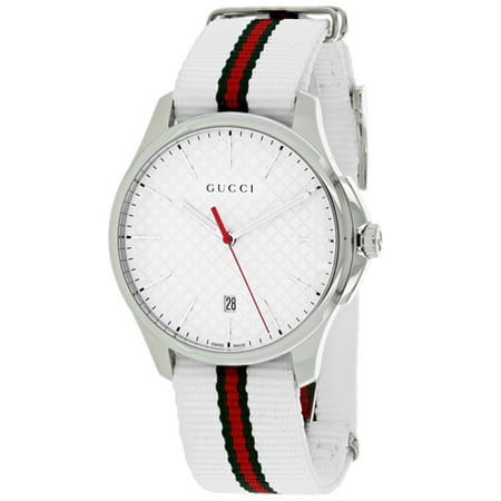 Gucci Men's G-Timeless Watch Quartz Sapphire Crystal YA126322