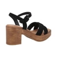 thumbnail image 3 of Sandalias Comodas ARIA BY EH! Mujer Dama Casual negro 25, 3 of 4