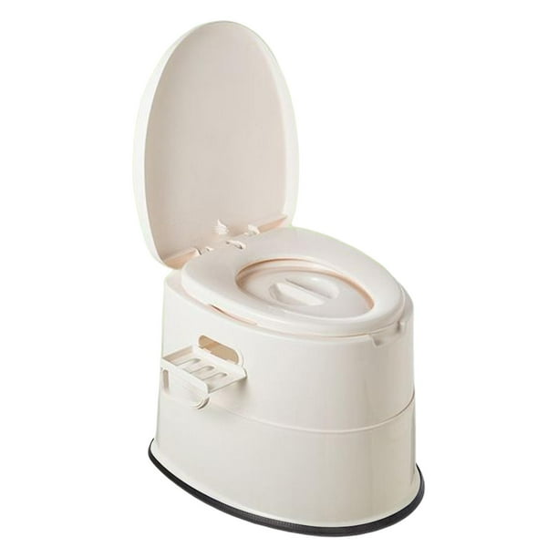 Orinal Al Aire Libre Cubo Interior Desmontable Inodoro Para Acampar Para Viajes Camping Blanco SM SunniMix Baño portátil
