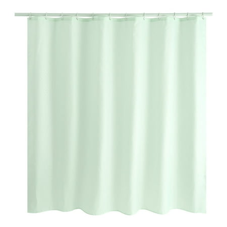Solid Color Polyester Shower Curtain With Hooks Pale Green 78 X Solid Color Polyester Shower Curtain With Hooks Pale Green 78 X 72inch Com