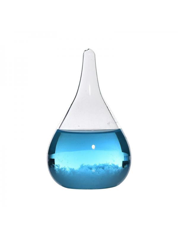 Transparent Weather Forecast Bottle Storm Glass Water Drop Globe Home Decor Gift 