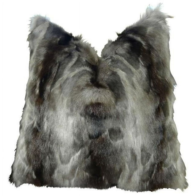 Plutus Brand Ash Handmade Throw Pillow, (26" x 26")
