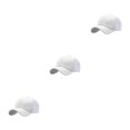 thumbnail image 3 of relayinert Sun for Protection Hat For Men Comfortable And Adjustable Fit Baseball Cap Caps For Men Sunhat white 3Set, 3 of 6